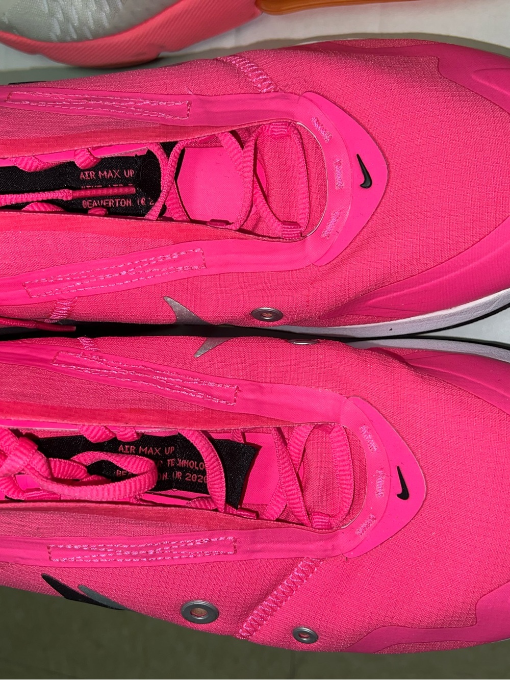 Unisex Nike  Air Max UP Slip-On Athletic Sneakers - Hot Pink